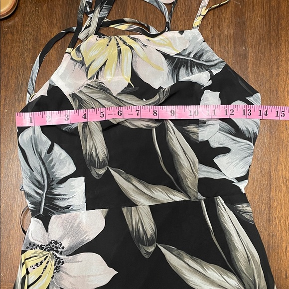 Lulu's Live In Bloom Elegant Floral Mixi Dress - Picture 9 of 12